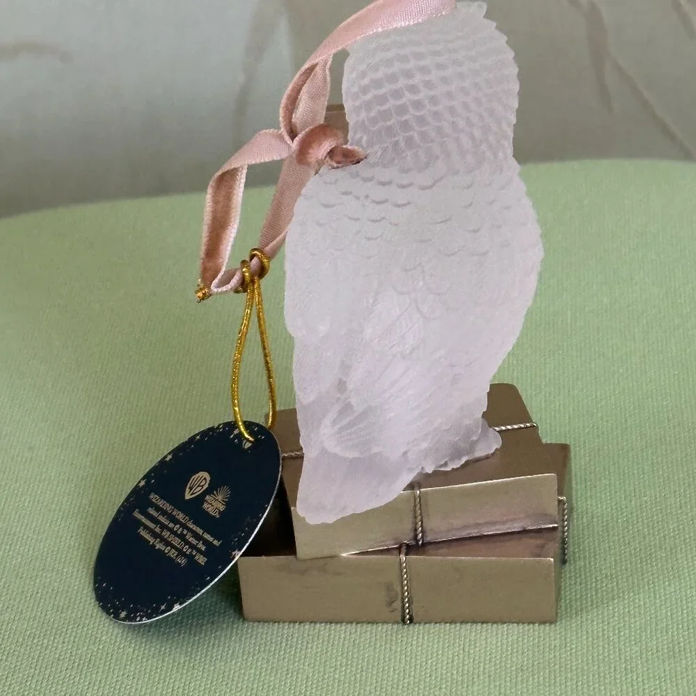 HARRY POTTER HEDWIG LIGHT-UP ORNAMENT:NIB